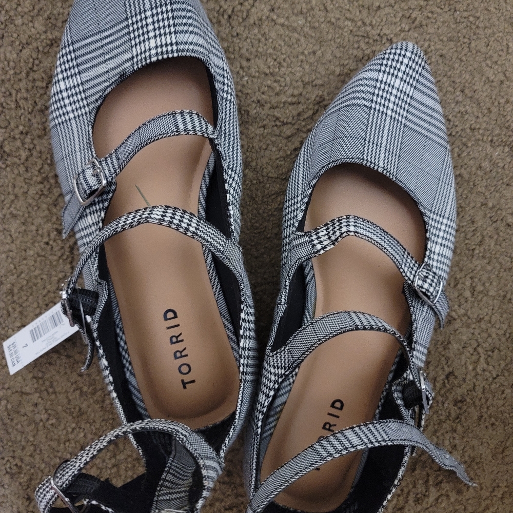 Torrid plaid shoes